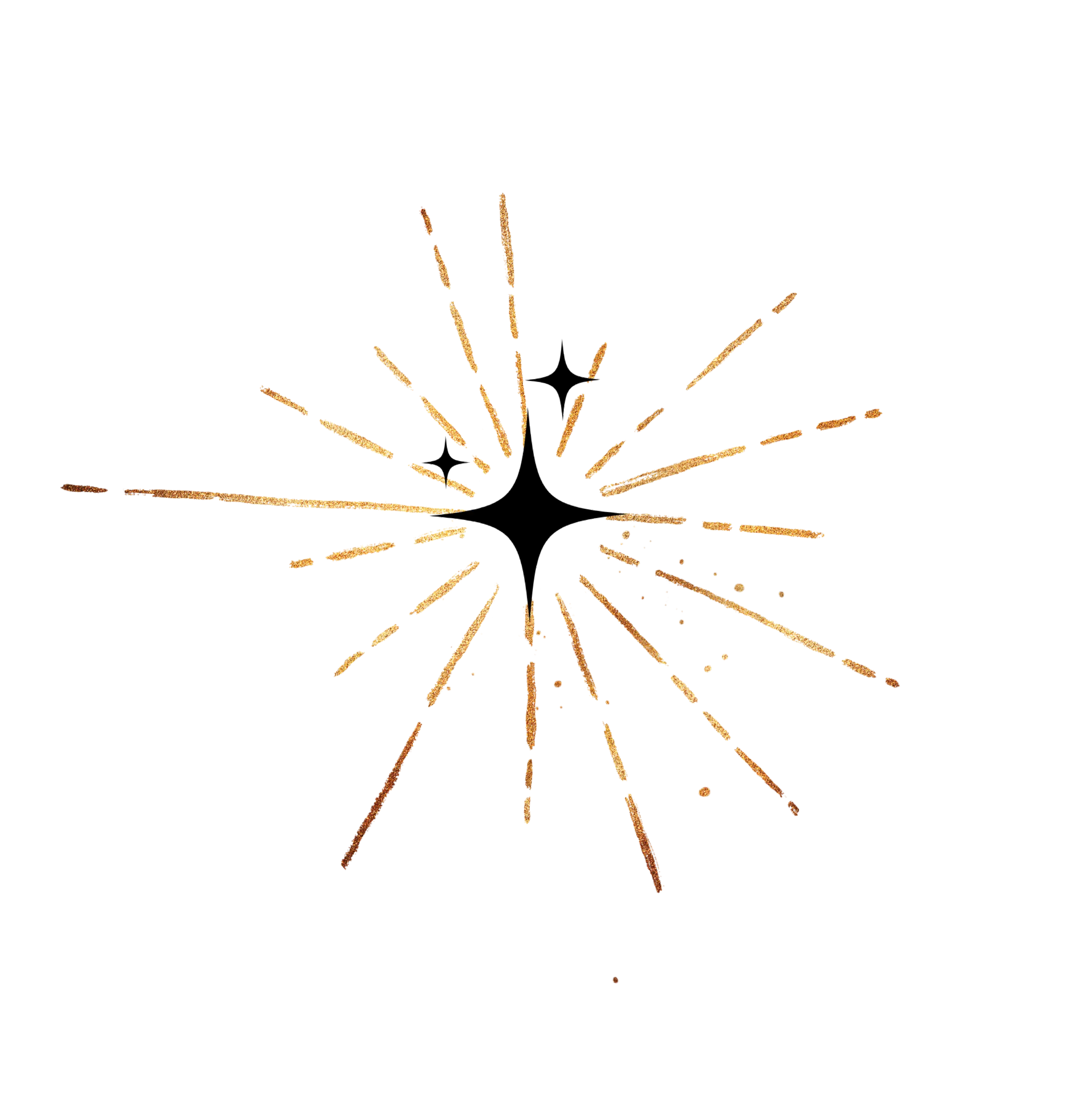 burst with stars